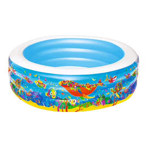 Piscina Infantil Diseño Acuario +6 Bestway