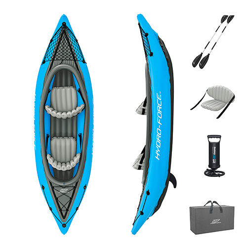 Kayak Inflable Champion 2P Con Remos Bestway 65131