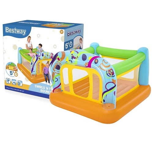 Castillo Inflable Swirls Twirls +3 Bestway 52441