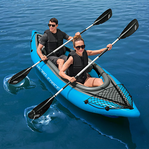 Kayak Inflable Champion 2P Con Remos Bestway 65131
