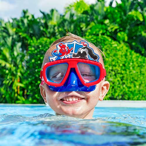Máscara Acuática Spiderman Deluxe +3 Bestway