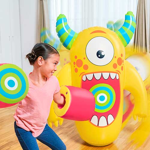 Tentempié Inflable Monstruo Con Guantes +3 Bestway