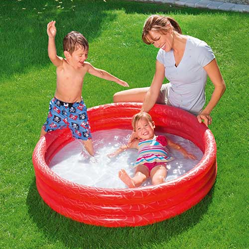 Piscina Infantil 3 Anillos +2 Bestway