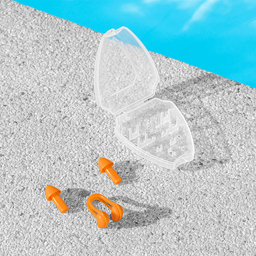 Set Natación Pinza Nariz Tapones Oídos +7 Bestway