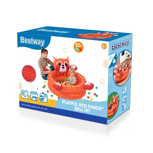 Piscina Infantil Pelotero Panda +2 Bestway 52702