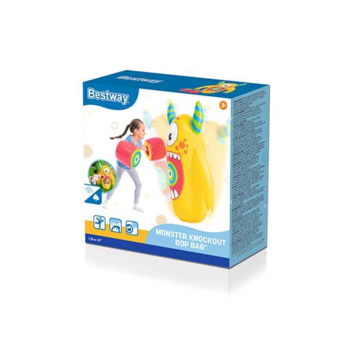 Tentempié Inflable Monstruo Con Guantes +3 Bestway