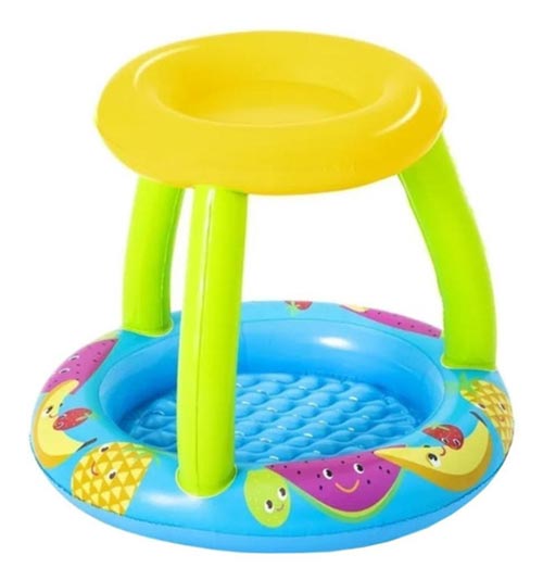 Piscina Infantil Frutal Con Techo +2 Bestway
