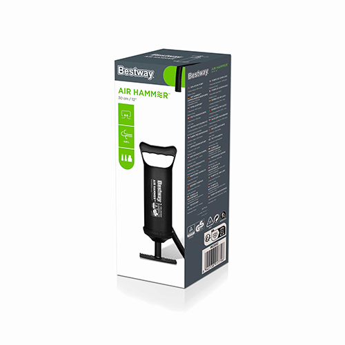 Inflador Manual 30cm Bestway 62002