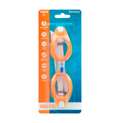 Lentes Para Natación +7 Bestway Aqua Burst Goggles