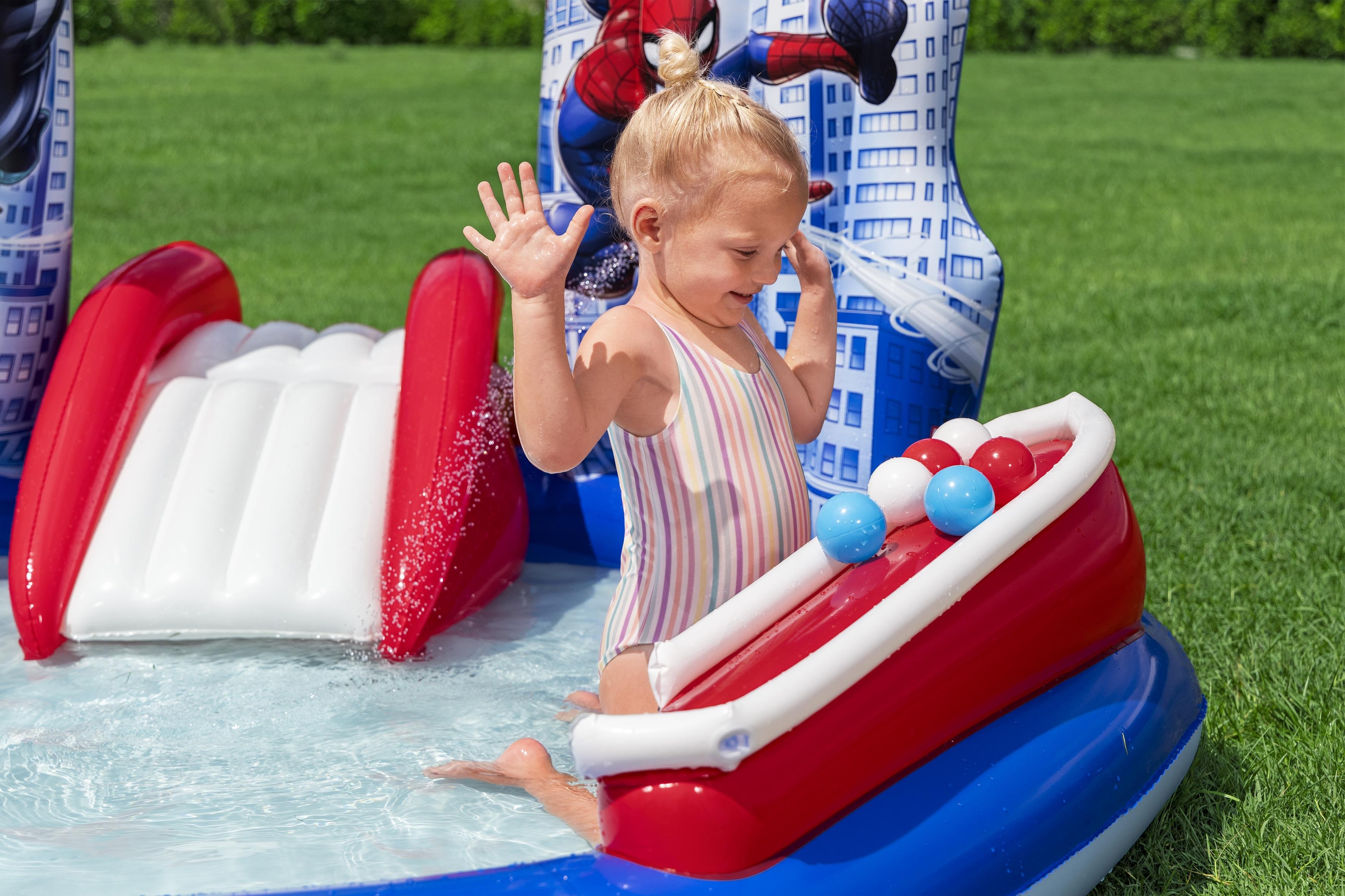 Piscina Interactiva Spiderman +2 Bestway