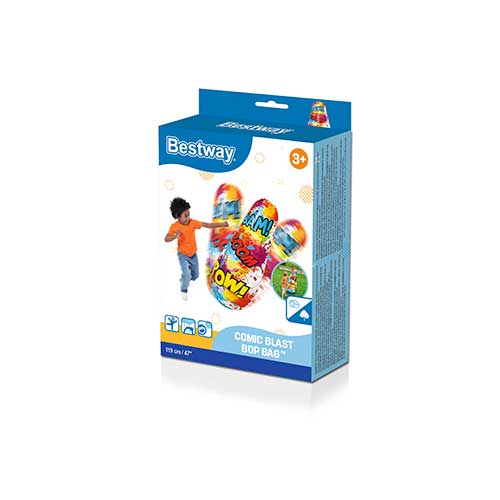 Tentempié Inflable Cómic +3 Bestway 52630