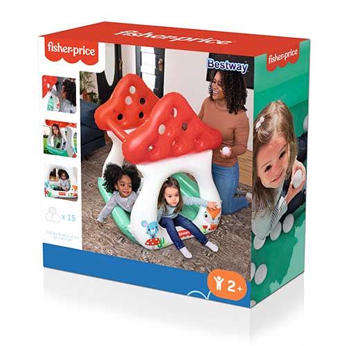 Hongo Inflable Con Pelotas +2 Fisher Price 93570