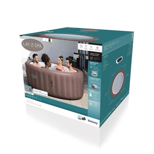 Lay-Z-Spa 6001G Hawaii Bestway 6P 980Lt 196x71