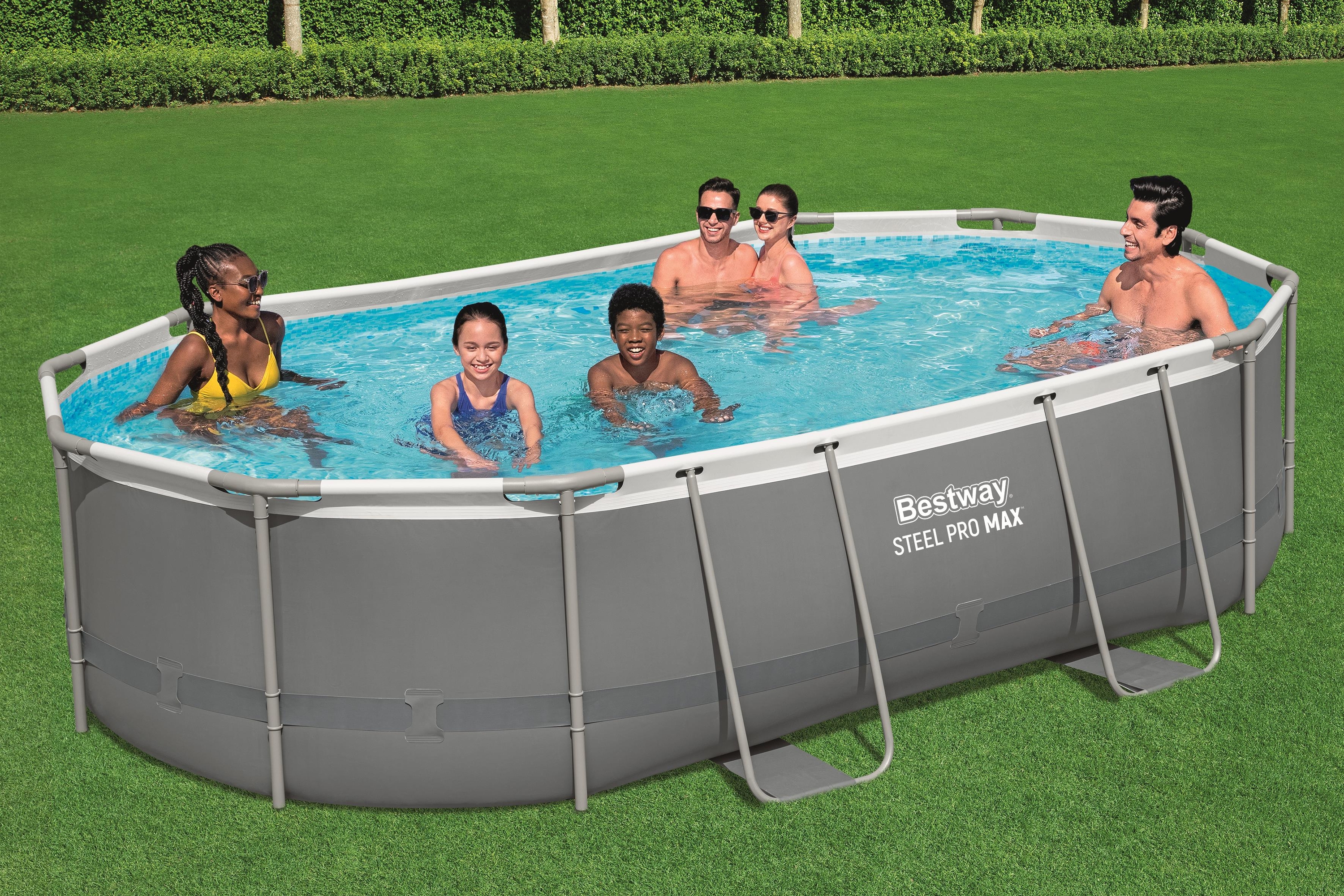 Piscina Oval 56448 Bestway 10949Lt 488x305x107