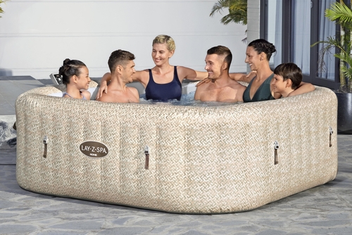 Lay-Z-Spa 6001M Rome Bestway 7P 201x201x71 1180Lt